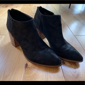 Black ankle boots